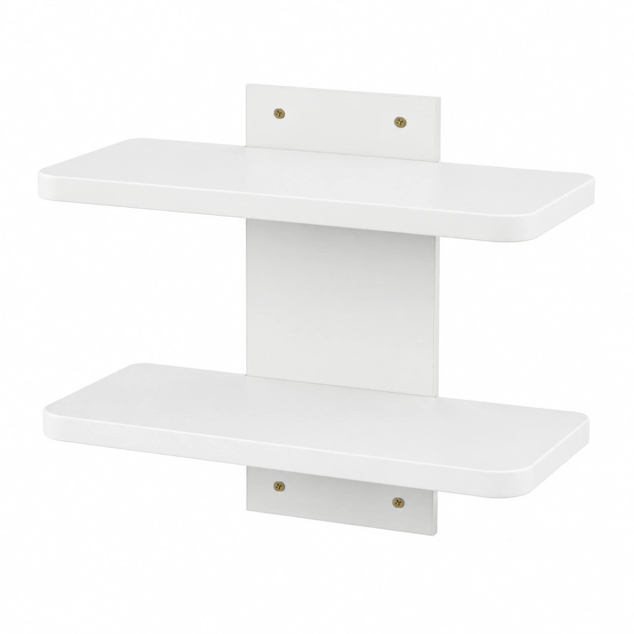 BiJun Fernseher Regal Schwebend, Holz Hi-Fi Möbelständer, TV-Wandmontage Einheit, Medienkonsole für PS4, Kabelbox und DVD-Player