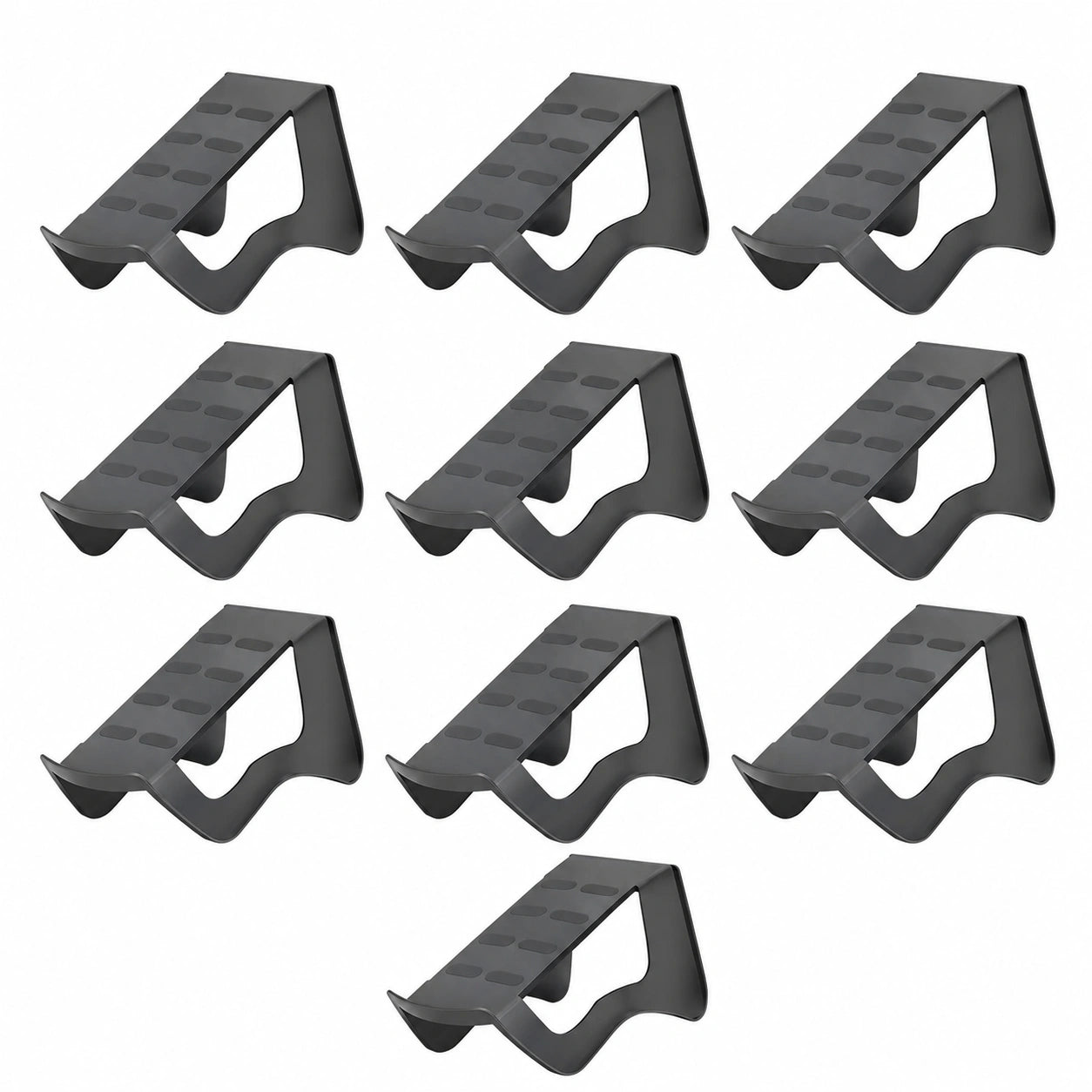 Fentar Schuhstapler 10er Set – Platzsparender, rutschfester Schuhorganizer für Schränke und Schuhe