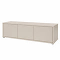 Moderner TV-Schrank in Kaschmir/Beige mit 3 Türen, 154 cm